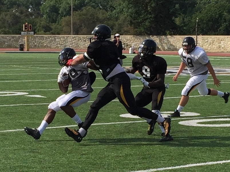 FHSU football wraps up first week of practice with Sunday scrimmage