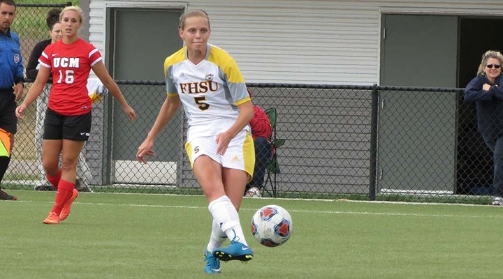 FHSU women’s soccer drops back to level with loss to Griffons