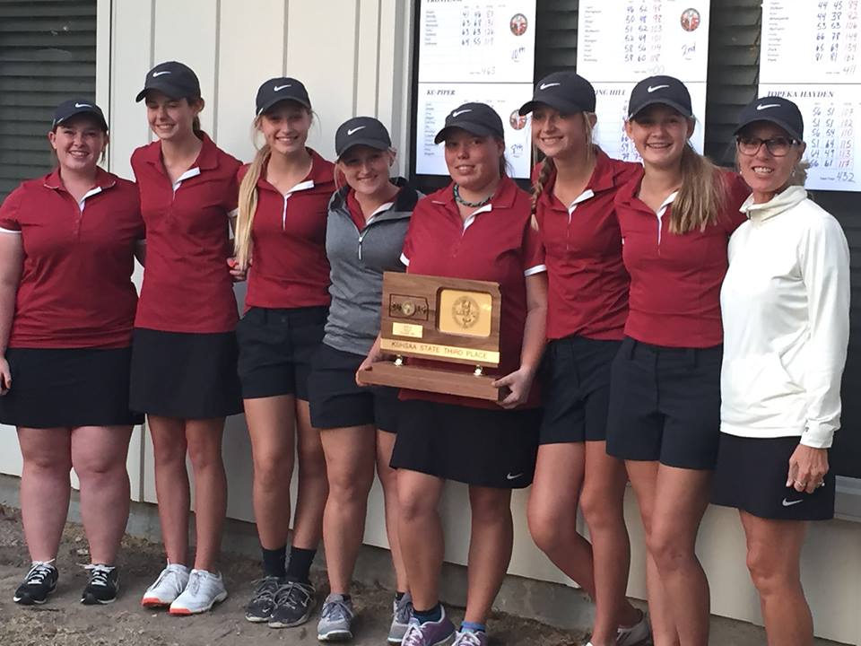 Hays High Golf 3rd At State; Brungardt and DeBoer Top 5