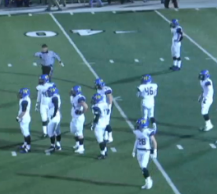 Kansas judge eases back into work after football injury