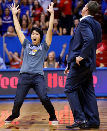 Kansas student $10K richer after Late Night in the Phog