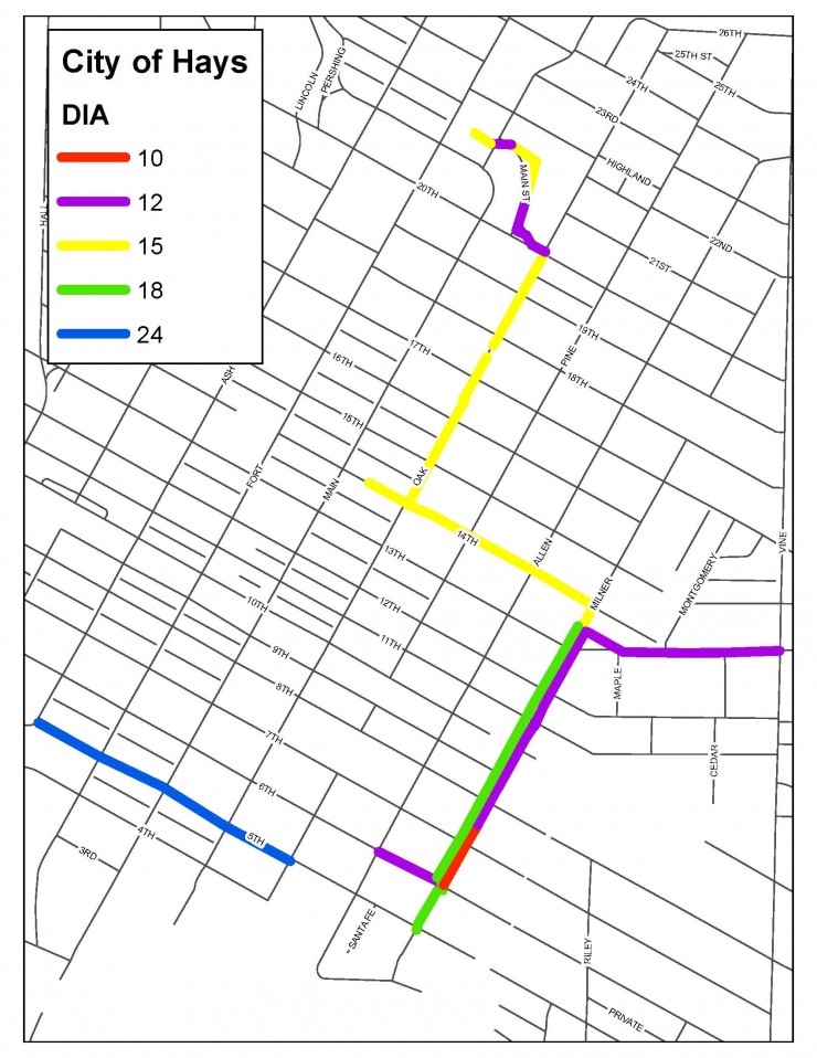 Large sewer line cleaning begins this week in Hays
