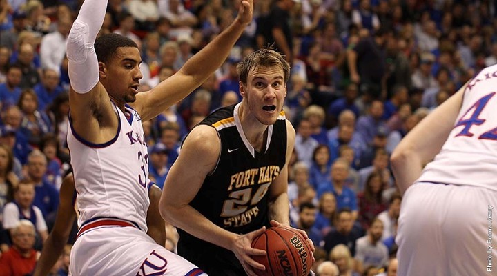 No. 4 Kansas pulls away for win over Tigers in exhibition play