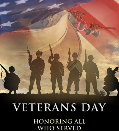 Gov. Brownback thanks veterans in Veterans Day message