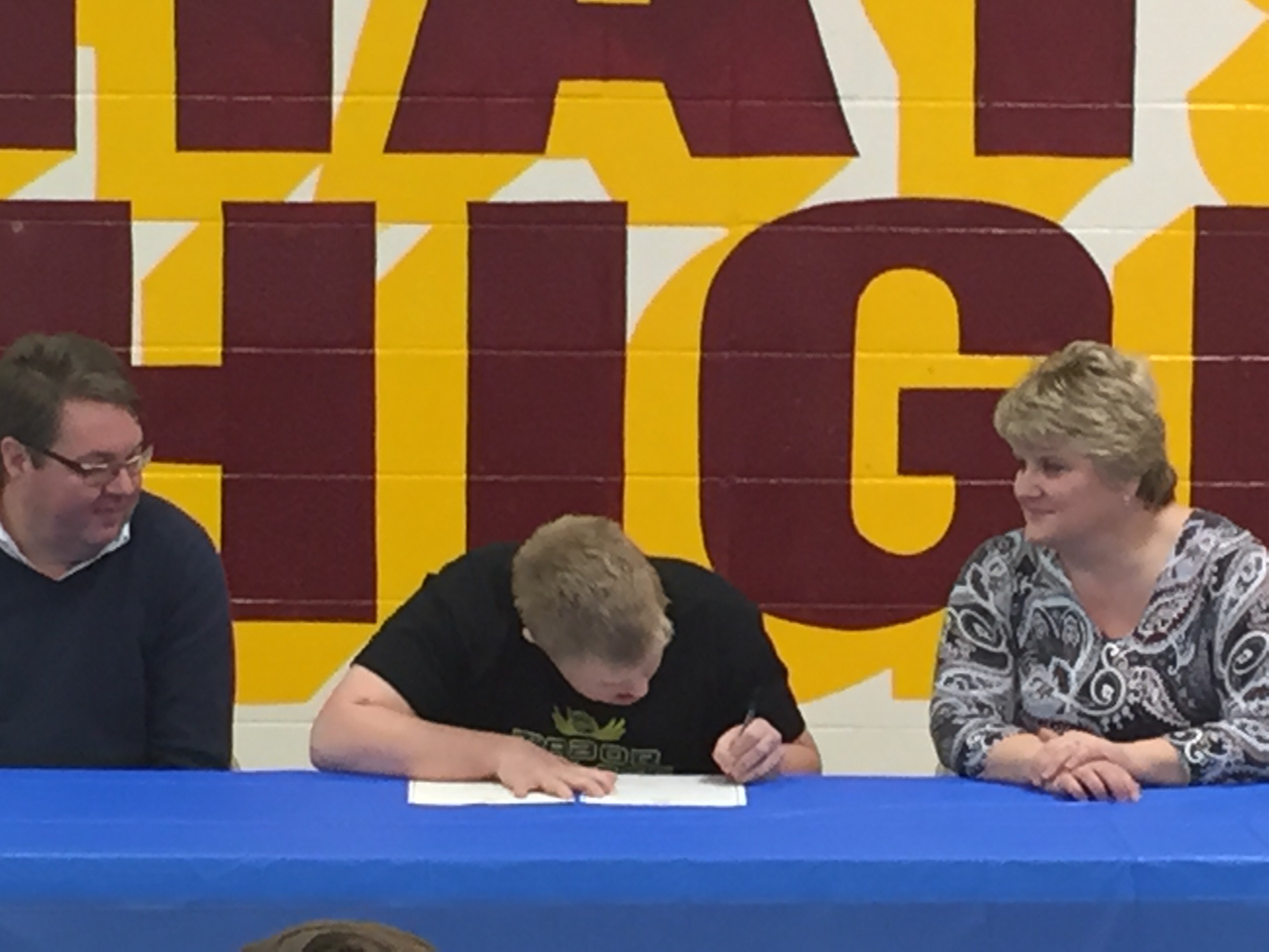 Hays High’s Rathke signs with Tabor