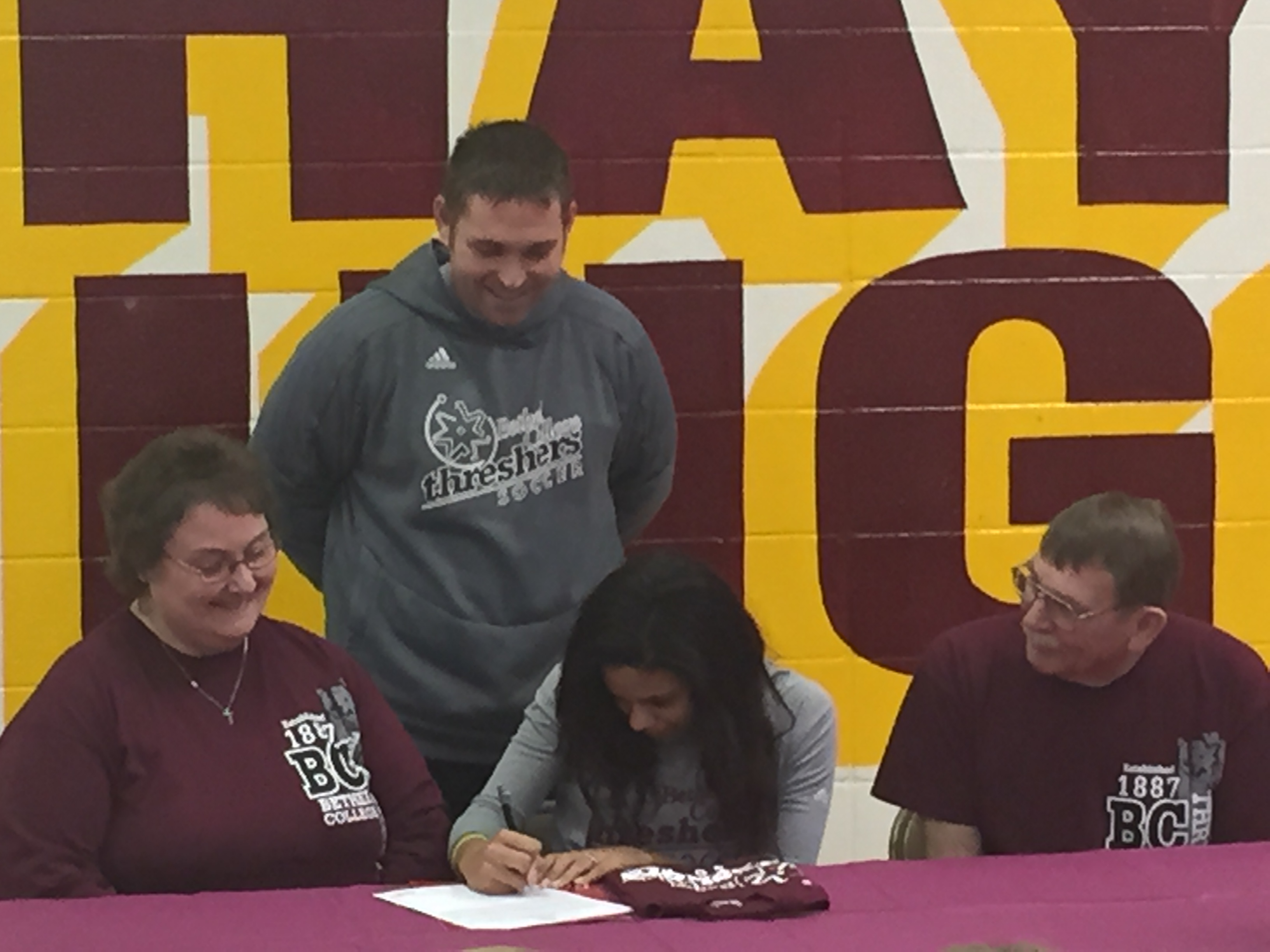 Hays High’s Lieacha Cook Signs With Bethel Soccer