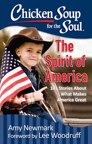 Winners:  Chicken Soup for the Soul book “The Spirit of America” with 99 KZ Country