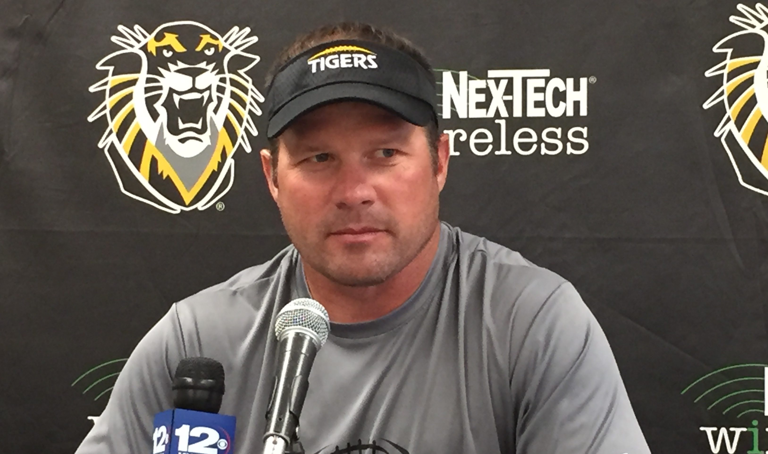 FHSU football holds weekly football press conference