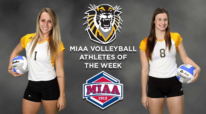 Spainhour and Wagy named MIAA volleyball Athletes of the Week