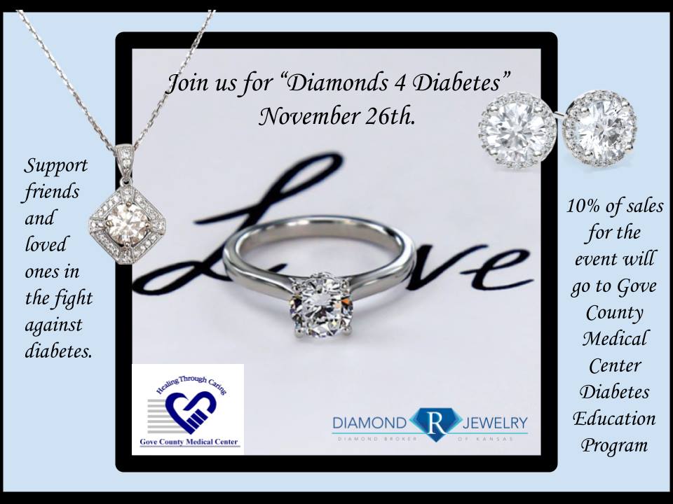 Hays jeweler will host ‘Diamonds 4 Diabetes’ to benefit area hospital