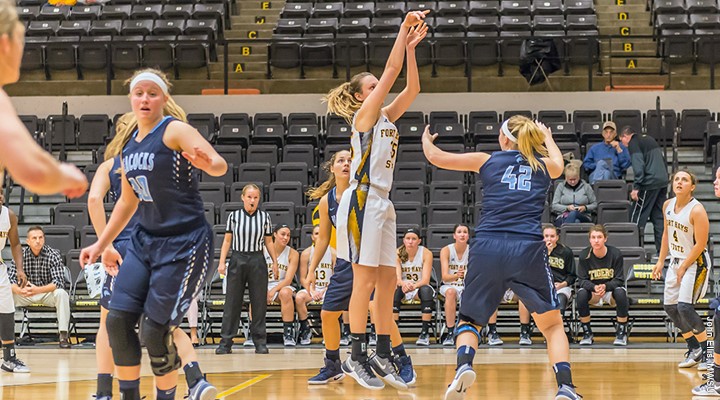 Strong three point shooting moves Fort Hays women to 2-0