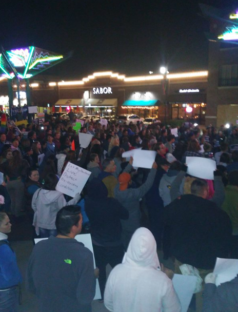 Wichita, Kansas City protesters rebuke Trump’s presidential victory
