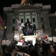 President-elect responds to another night of anti-Trump protests