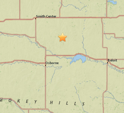 USGS: 2nd quake shakes northwest Kan. between Osborne, Smith Center