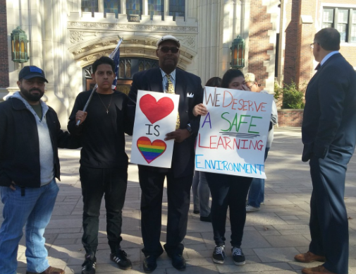 Kansas high school students march to show diversity, unity