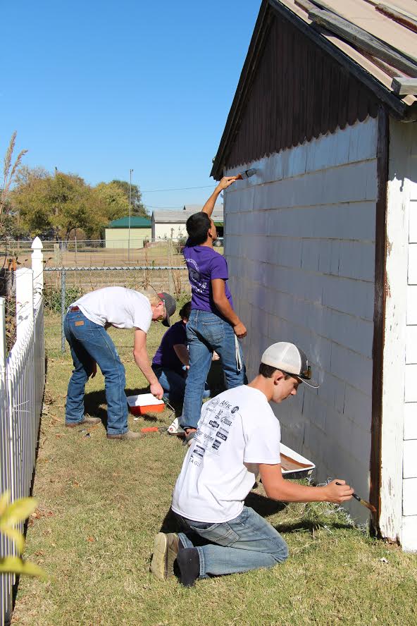 TCHS students and sponsors give back to WaKeeney community