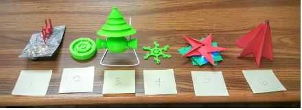 MakerSpace holiday ornament competition available for the public