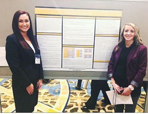 FHSU instructor, grad student present research at national conference