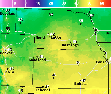 Sunny, breezy Thursday