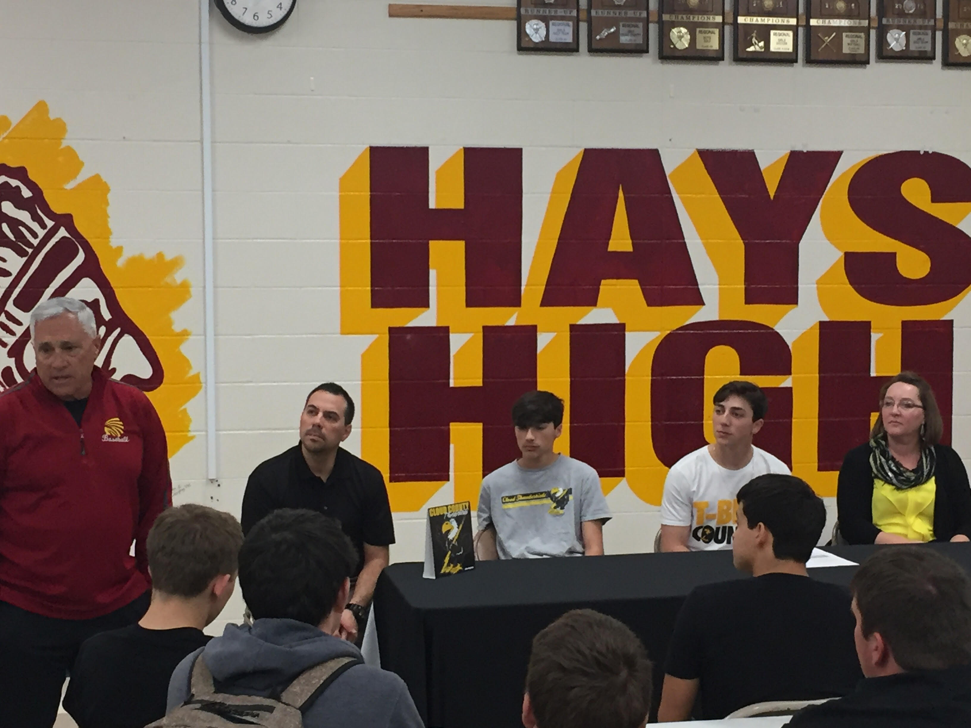 Hays High’s Armstrong signs with Cloud