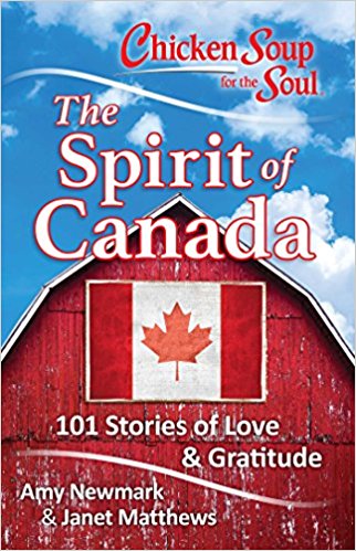 Winners:  Chicken Soup for the Soul book “The Spirit of Canada” with 99 KZ Country