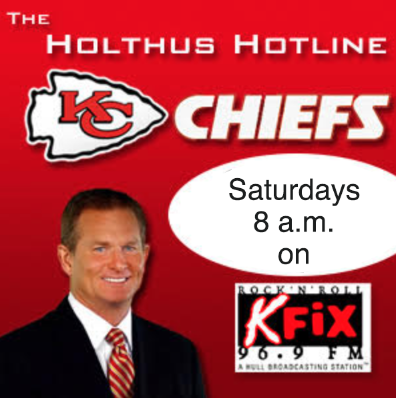 Listen to the Holthus Hotline with ‘Voice of the Chiefs’ Mitch Holthus