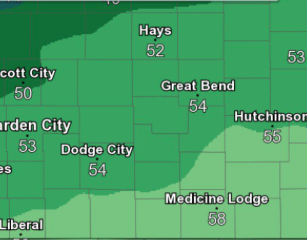 Sunny, windy Wednesday