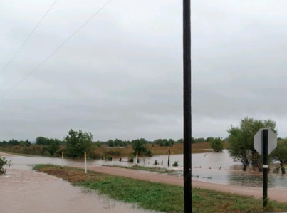Rivers, creeks overflow banks after heavy rain across Kansas