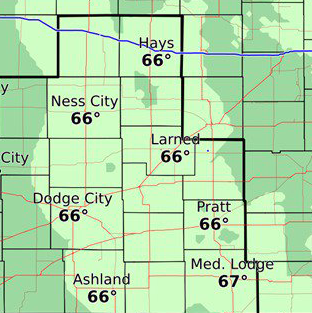 Sunny, mild Wednesday
