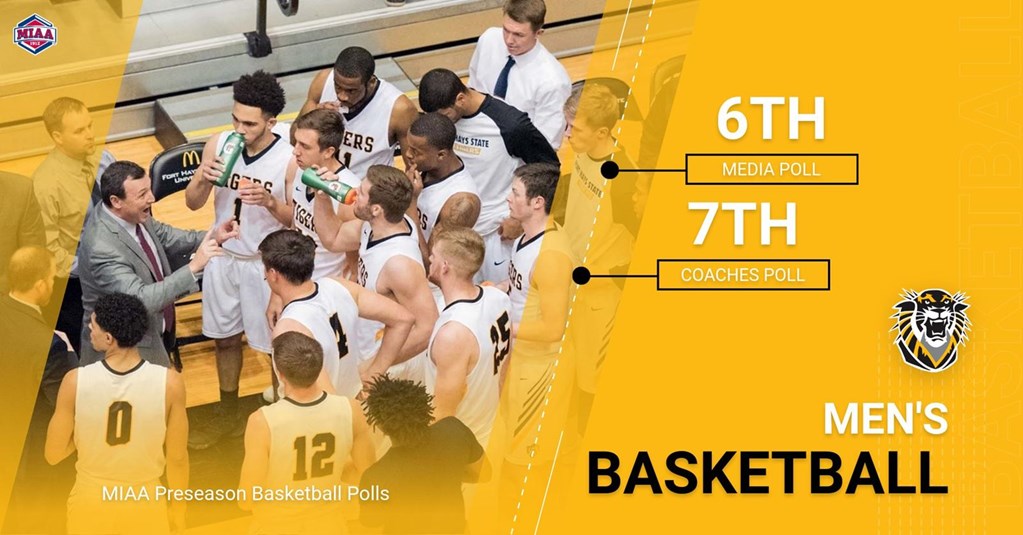 Tiger Men Tabbed 6th in Media, 7th in Coaches Preseason MIAA Polls