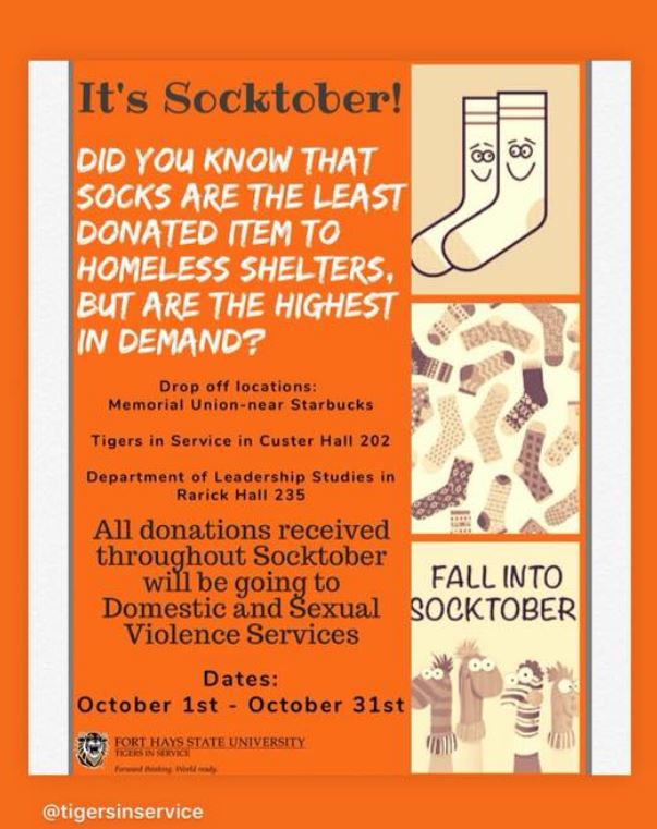 Socktober at FHSU