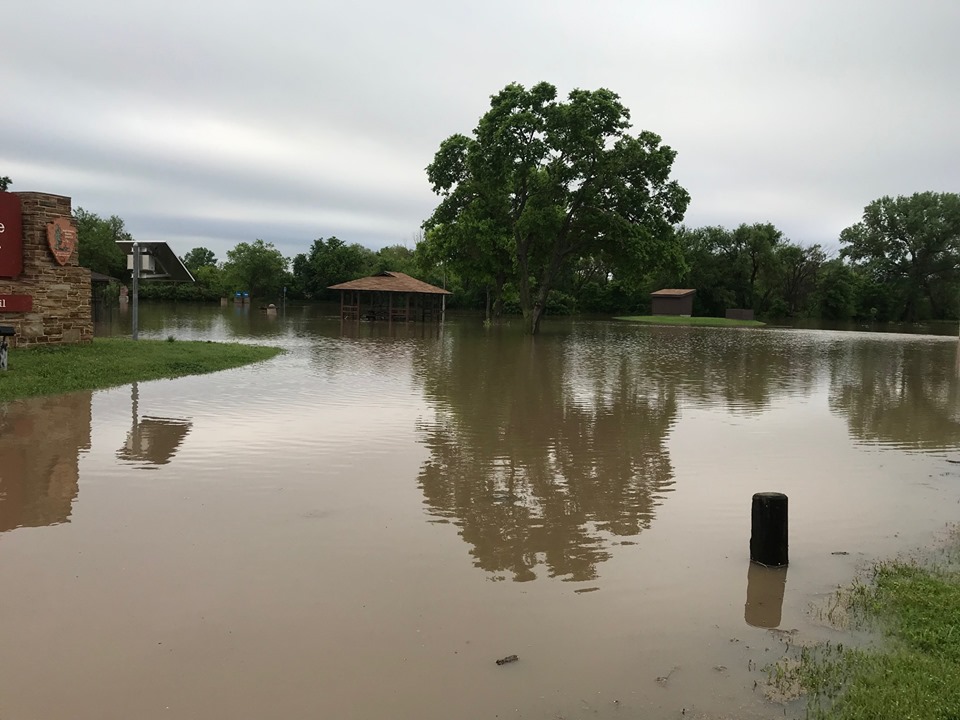 Fort Larned flood