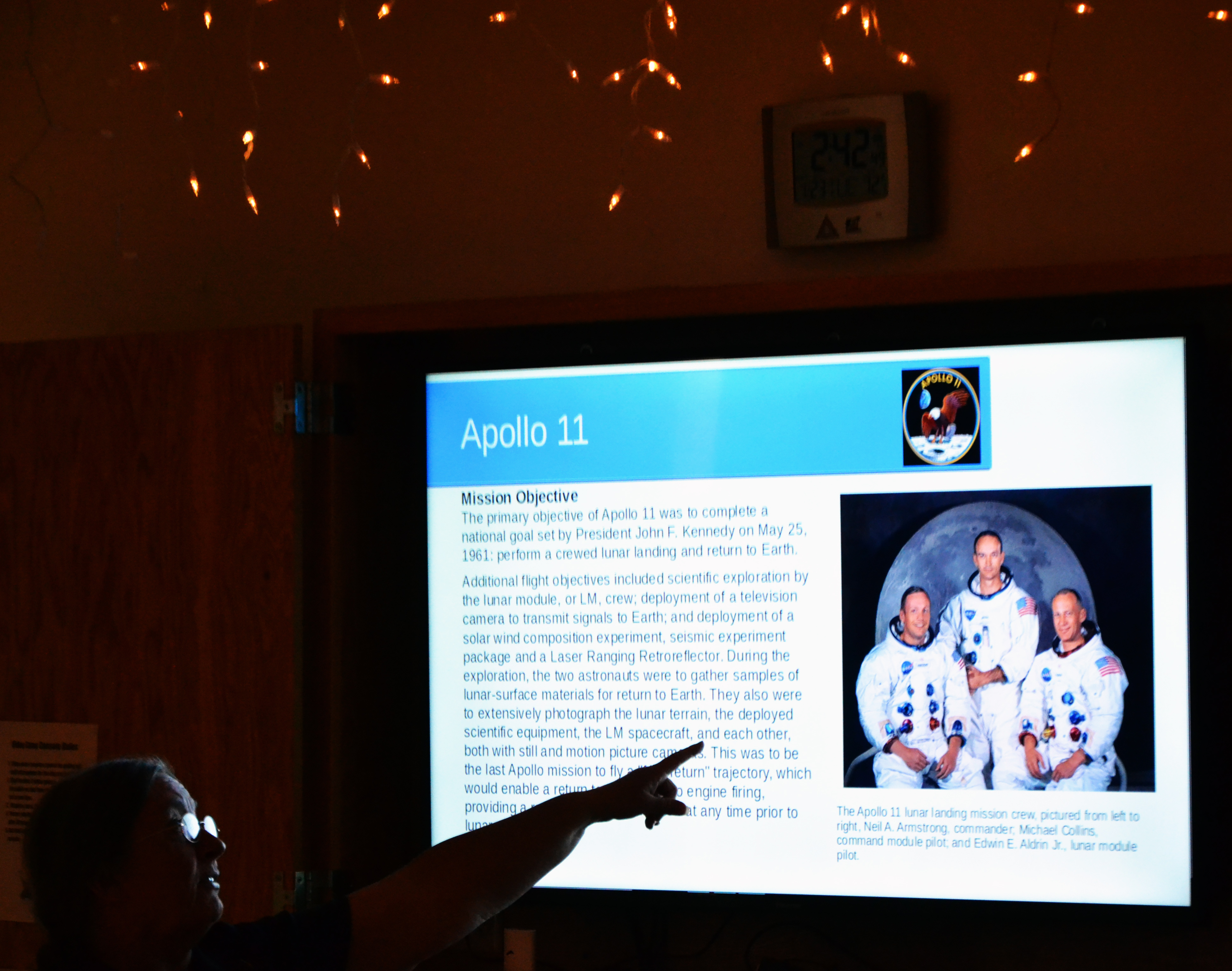 brenda culbertson, nasa/jpl solar system ambassador apollo 11 presentation