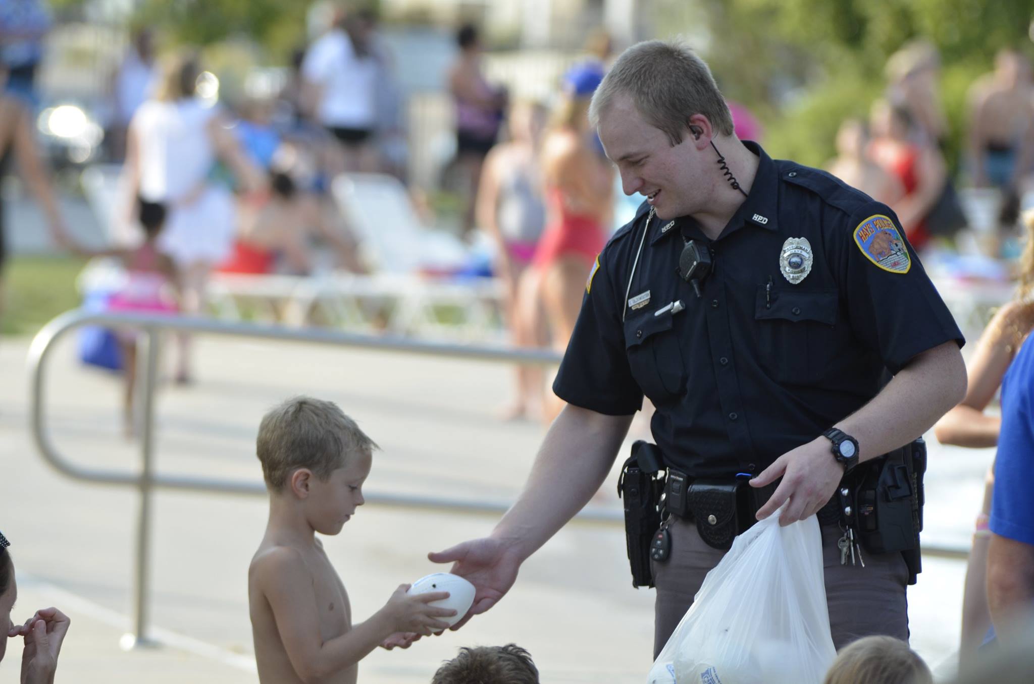 community night out HPD, hays police