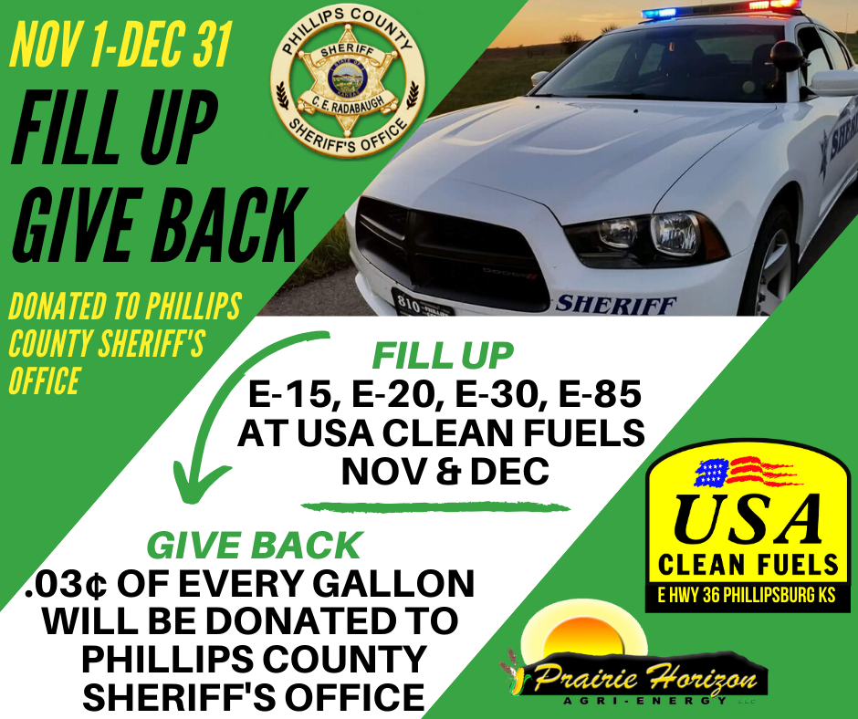 Fill Up, Give Back kicked off Nov. 1 in Phillipsburg
