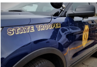 Driver hospitalized after trailer comes unhooked from pickup on I-70